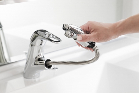 シングルレバー水栓の部品交換"